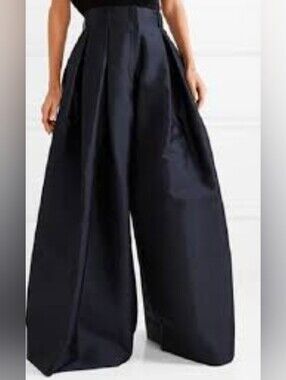 Wide-Leg Palazzo Pants - BLUE
